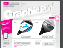 Tablet Screenshot of graphicpull.com